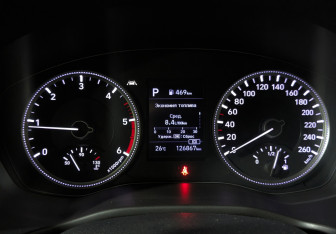 Подержанный автомобиль Hyundai Santa Fe 2020 года (16 фото)