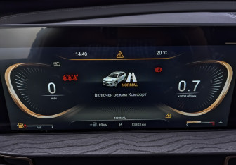 Подержанный автомобиль Exeed LX 2023 года (15 фото)