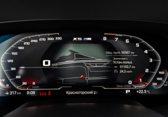 Подержанный автомобиль BMW X5 M 2020 года (16 фото)