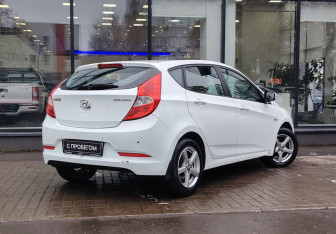 Подержанный автомобиль Hyundai Solaris Hatchback 2015 года (8 фото)