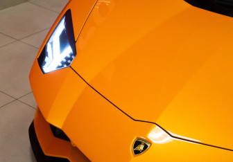 Подержанный автомобиль Lamborghini Aventador Coupe 2017 года (44 фото)