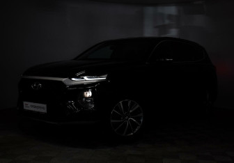Подержанный автомобиль Hyundai Santa Fe 2019 года (7 фото)