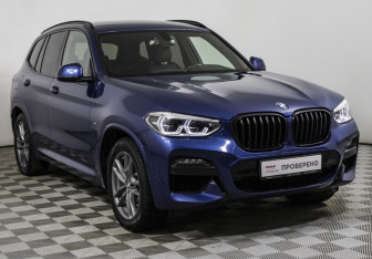 Подержанный автомобиль BMW X3 2021 года (3 фото)