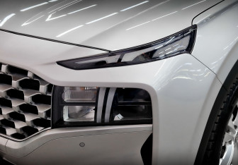 Подержанный автомобиль Hyundai Santa Fe 2021 года (17 фото)