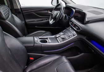 Подержанный автомобиль Hyundai Santa Fe 2021 года (9 фото)