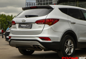 Подержанный автомобиль Hyundai Santa Fe 2015 года (19 фото)