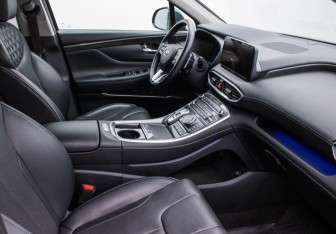 Подержанный автомобиль Hyundai Santa Fe 2021 года (10 фото)
