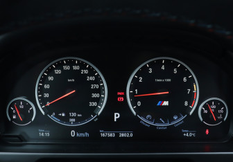 Подержанный автомобиль BMW X5 M 2018 года (11 фото)