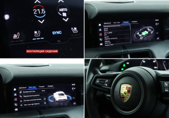 Подержанный автомобиль Porsche Taycan 2021 года (22 фото)