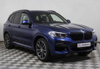 Подержанный автомобиль BMW X3 2021 года (3 фото)