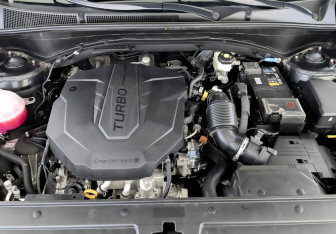 Подержанный автомобиль Hyundai Santa Fe 2022 года (9 фото)