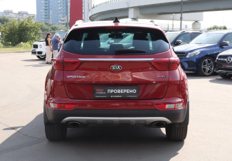 Подержанный автомобиль Kia Sportage 2016 года (6 фото)