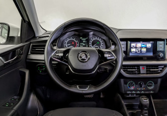 Подержанный автомобиль Skoda Rapid Liftback 2021 года (21 фото)