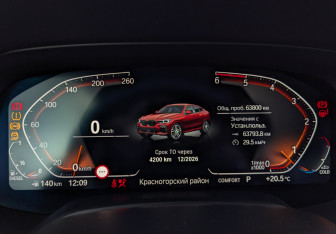 Подержанный автомобиль BMW X6 2021 года (15 фото)