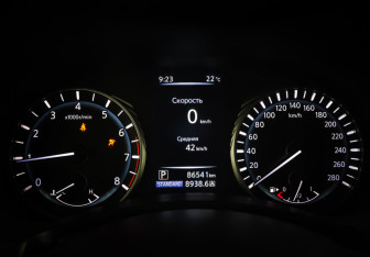 Подержанный автомобиль Infiniti Q50 2018 года (16 фото)