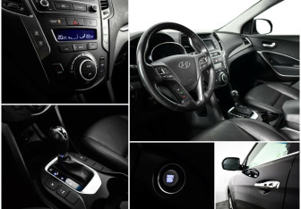 Подержанный автомобиль Hyundai Santa Fe 2017 года (8 фото)