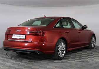 Подержанный автомобиль Audi A6 Sedan 2015 года (5 фото)