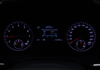 Подержанный автомобиль Hyundai Santa Fe 2021 года (12 фото)