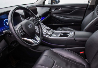 Подержанный автомобиль Hyundai Santa Fe 2021 года (10 фото)