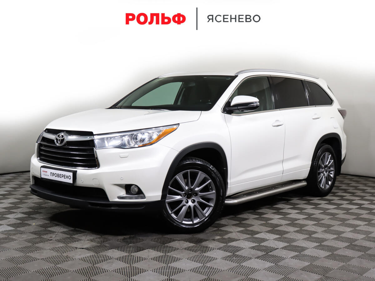 Toyota Highlander 2014 с пробегом 174012 км в Москве, цена 2 849 000 ₽ |  Колёса авто