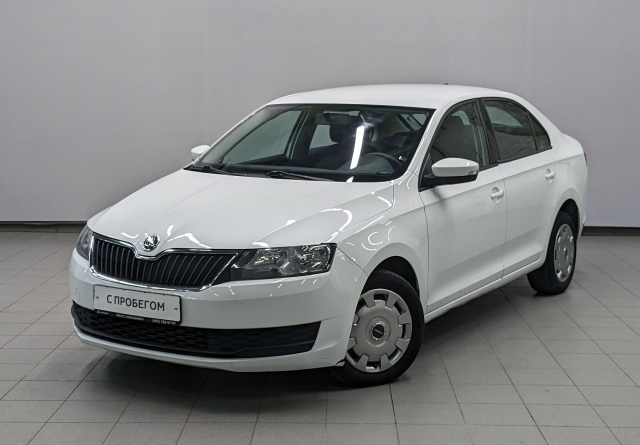 Skoda Rapid 2019 с пробегом 89126 км в Москве, цена 1 250 000 ₽ | Колёса  авто